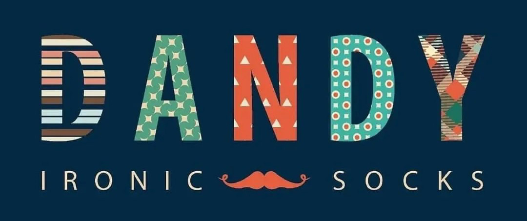 DANDY-IRONIC-SOCKS-LOGO DANDY-IRONIC-SOCKS